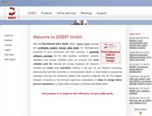 Tablet Screenshot of ddbst.de